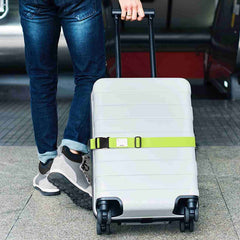 Cinta para equipaje con cierre con maleta