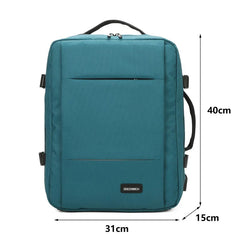 Maleta Cabina Eco-Recycled Túnez 55 cm y Mochila de viaje Hugo