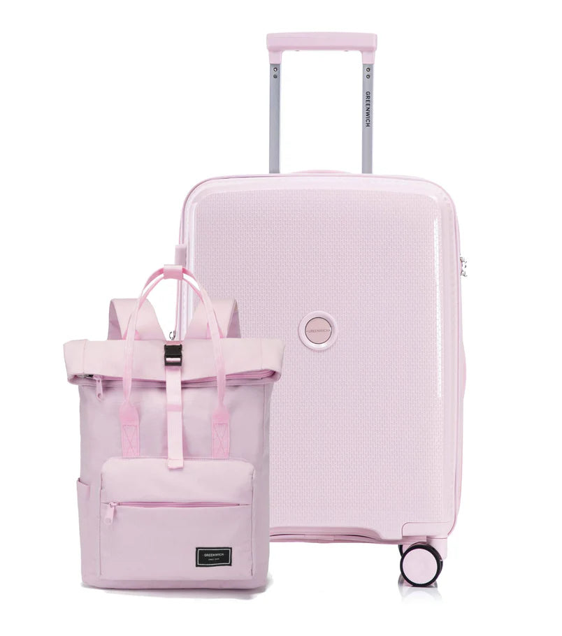 Set de Maleta Cabina extensible  Aruba + Mochila viaje Faber 15 L