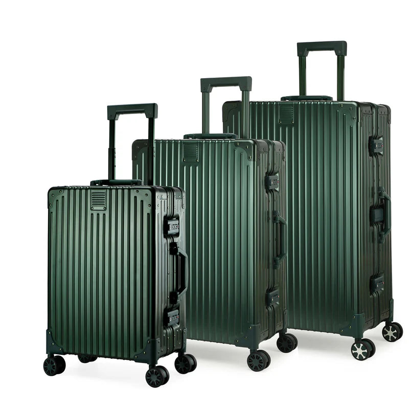 Set de Maletas 100% ALUMINIO PRAGA Greenwich