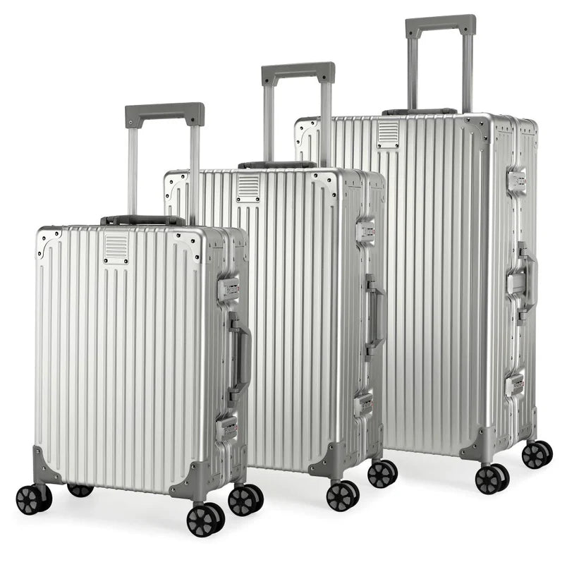 Set de Maletas 100% ALUMINIO PRAGA Greenwich
