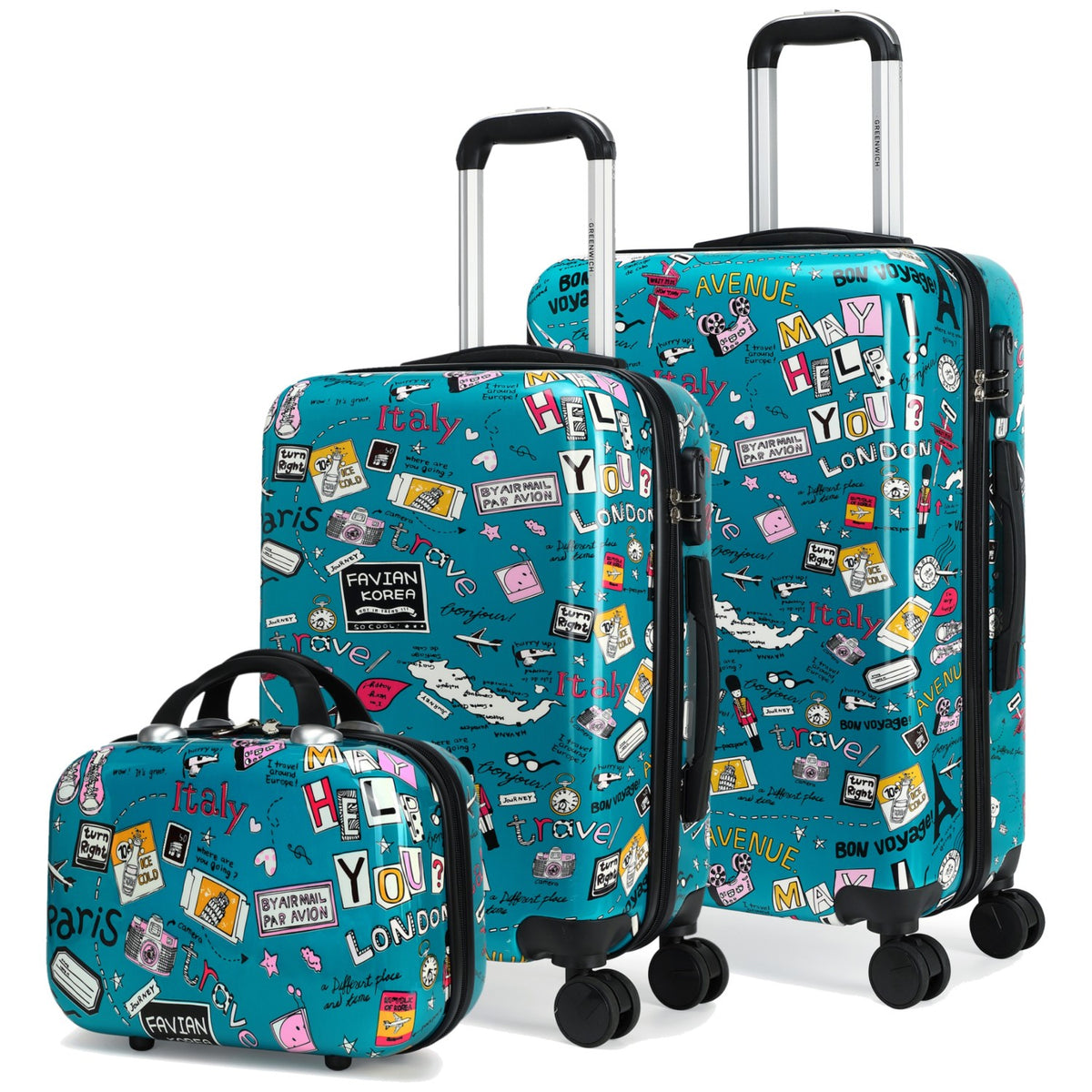 Pack de Maletas con Neceser Maracaibo