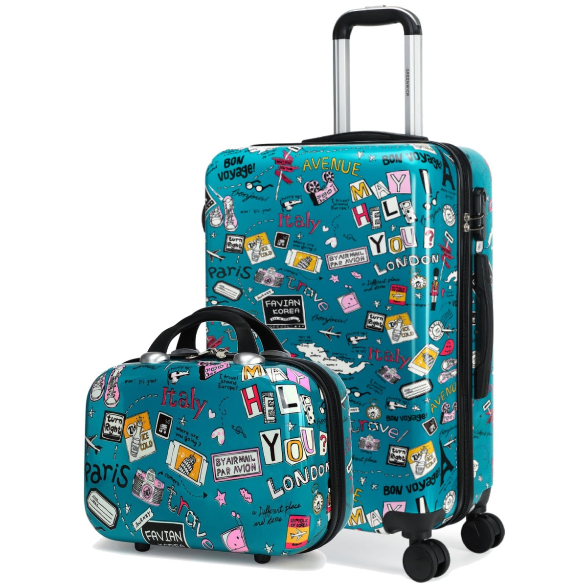 Pack Ahorro Maleta Mediana Maracaibo con Neceser