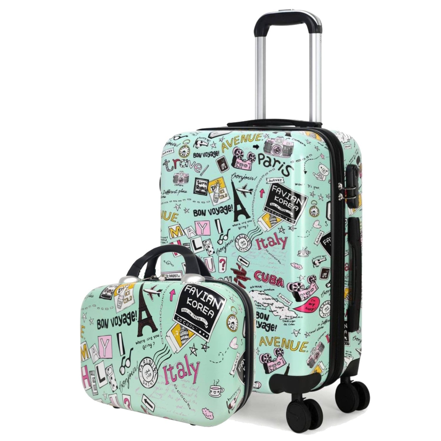 Maleta Maracaibo Pequeña con Neceser – imaletas