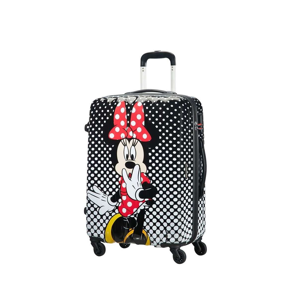 Maleta Grande 4 ruedas Minnie Polka Dots Disney Legends de American Tourister