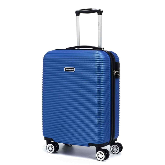 maleta 4 ruedas Albir azul