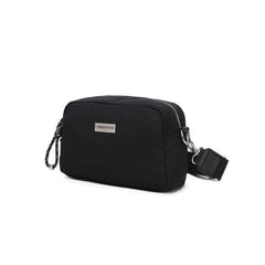 Bolso bandolera Vulcano negro lateral