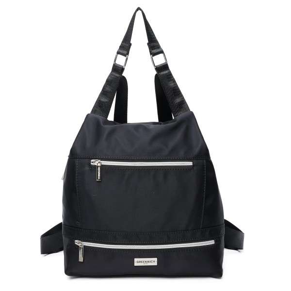 Mochila antirobo Tuneo negra frontal