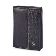 cartera simon  en piel con monedero marron lateral